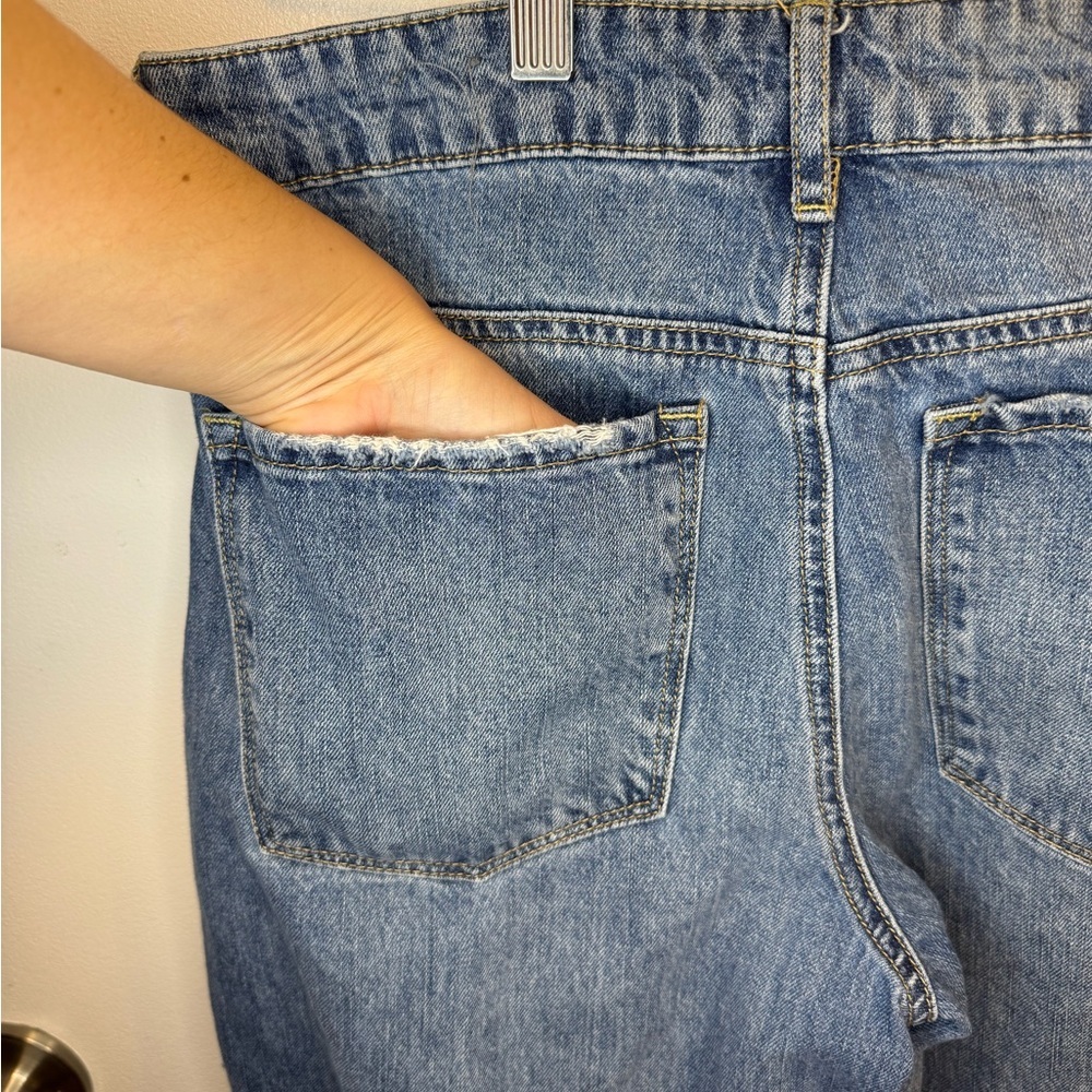 Empyre Zia Vintage Straight Leg Blue Jeans %100 Cotton Women’s Size 4 - Picture 7 of 16